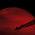 Flieger vor Sonne 12 01 15 