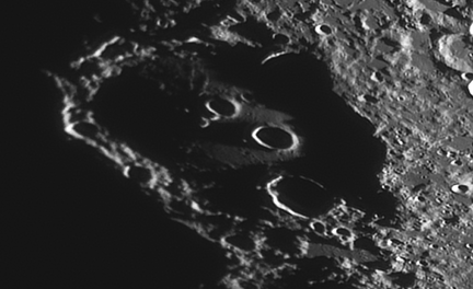 Ausschnitt Clavius  --Clavius - Maginus - Tycho am 19-01-24 mit STF 7  Mirage und ASI 178MC