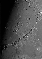 Montes Apenninus über Archimedes bis zum Alpental am 19-01-24 mit STF Mirage 7 und ASI 178MC für web
