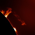 Große Protuberanz am 14-06-25 mit PST-umbau und 178M um 12 12 MESZ  Webversion
